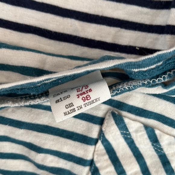 Zara lot of 2 striped shirts (2-3 years) - Picture 5 of 6